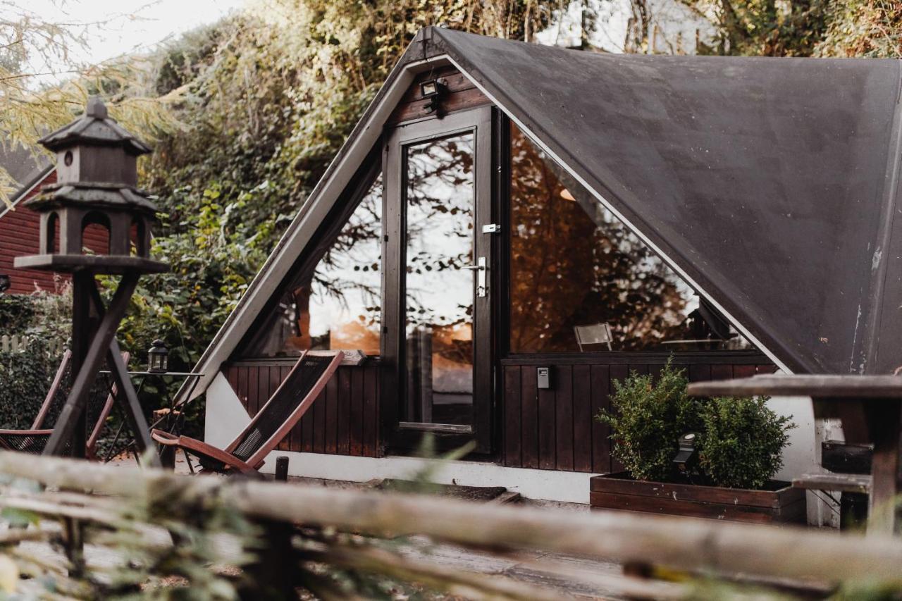 Chalet Scandinave Avec Sauna Ir - In The Woods Gesves Eksteriør bilde
