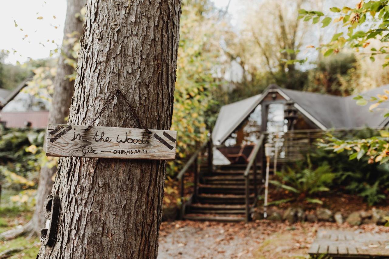 Chalet Scandinave Avec Sauna Ir - In The Woods Gesves Eksteriør bilde