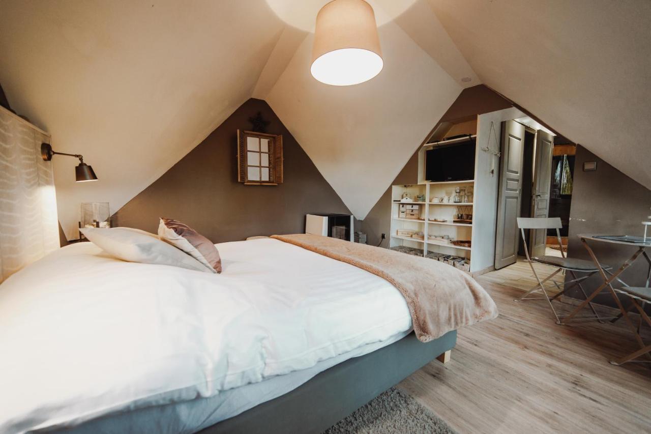 Chalet Scandinave Avec Sauna Ir - In The Woods Gesves Eksteriør bilde