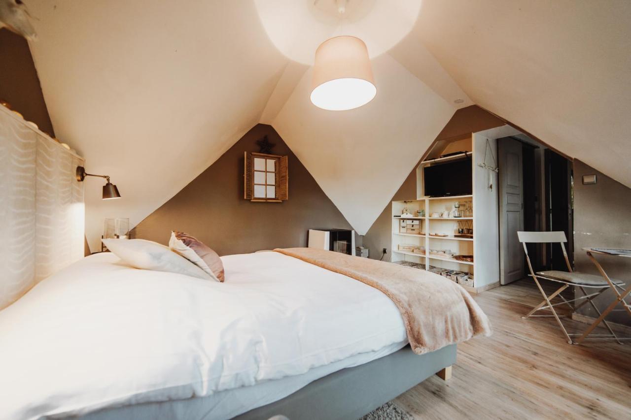 Chalet Scandinave Avec Sauna Ir - In The Woods Gesves Eksteriør bilde
