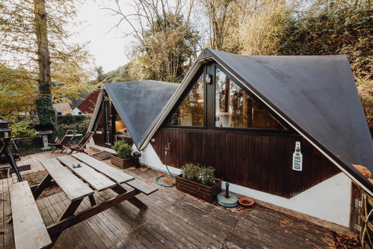 Chalet Scandinave Avec Sauna Ir - In The Woods Gesves Eksteriør bilde
