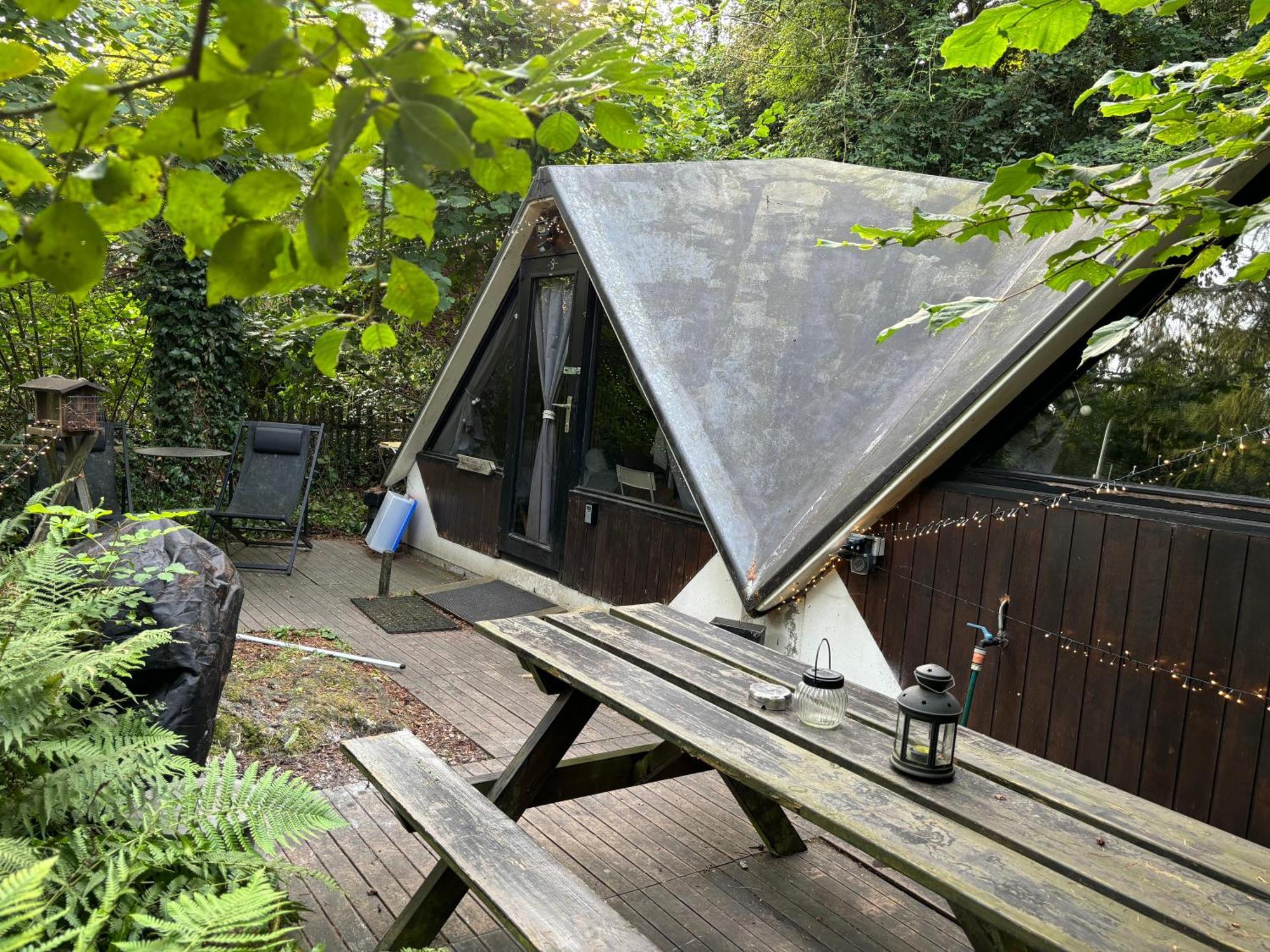 Chalet Scandinave Avec Sauna Ir - In The Woods Gesves Eksteriør bilde